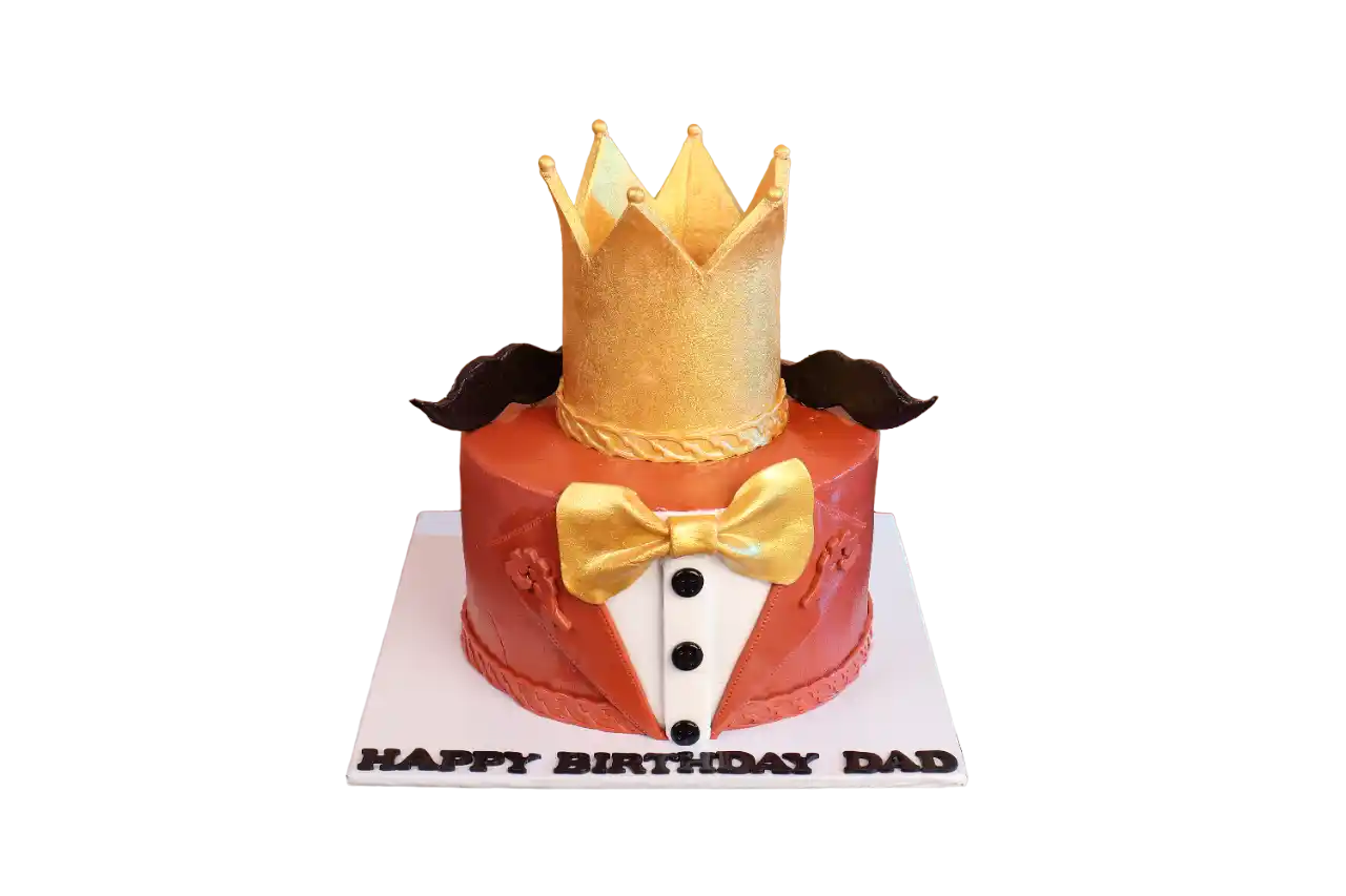 2kg hard icing Birthday cake for men